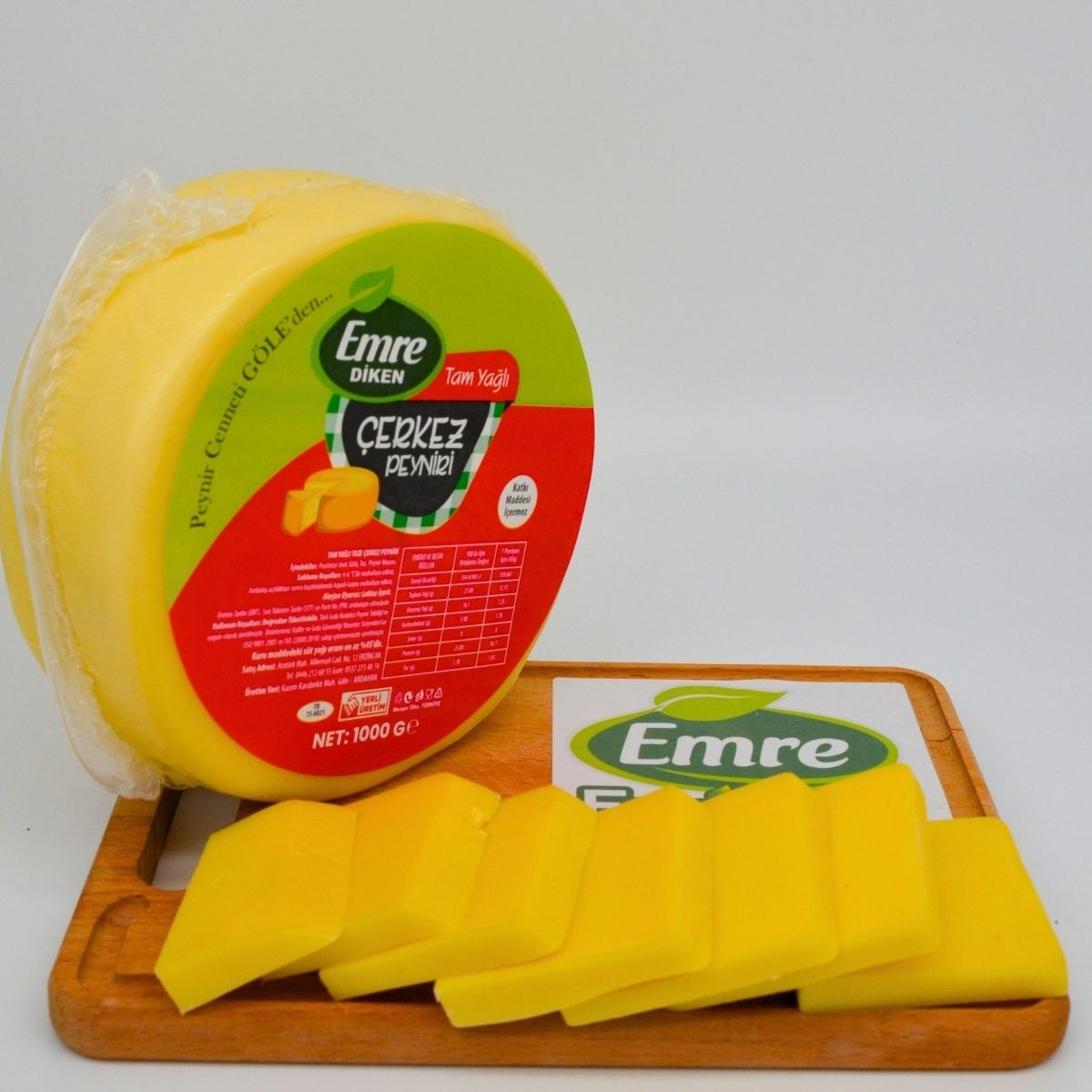 Göle Çerkez Kaşar Peyniri 1 kg