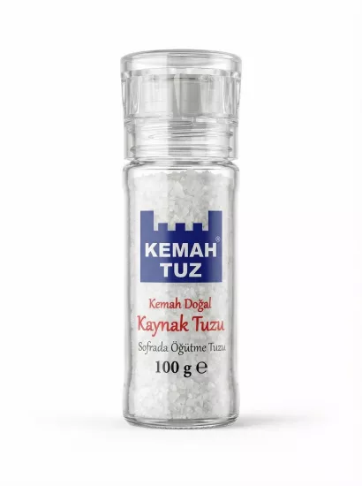 Kemah Tuzu 100gr Doldurulabilir Değirmenli
