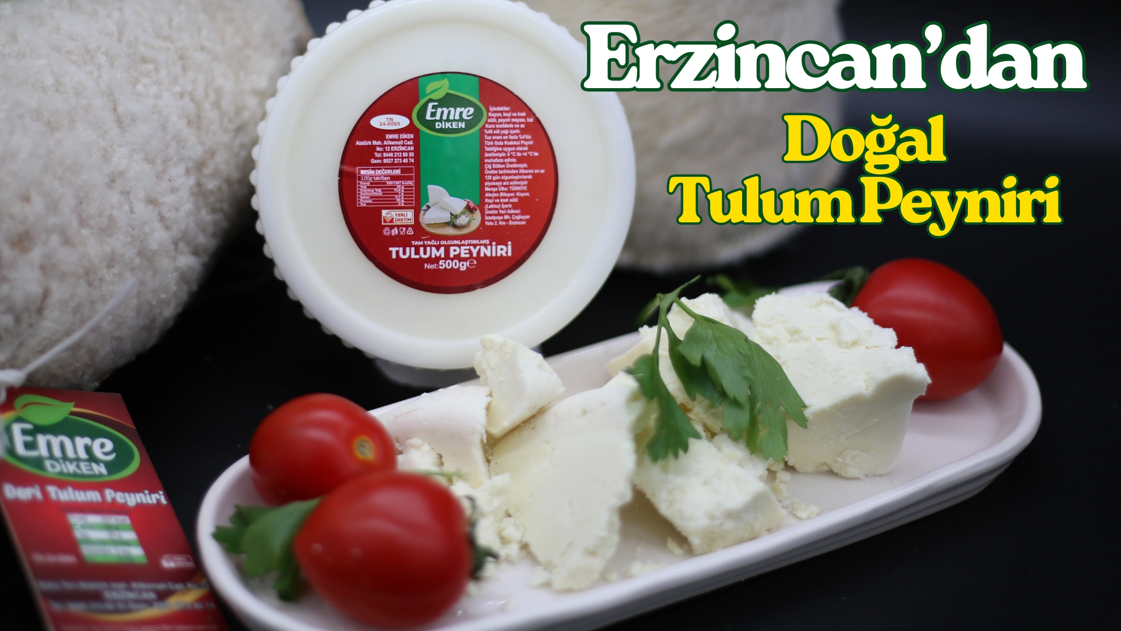 doğal erzincan tulum peyniri
